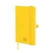 Finocam Nexo Cuaderno de Tapa Blanda - 72 Hojas - 90x150mm - Papel Crema de 80g/m2 - Liso - Bolsillo Interior - Cierre con Goma