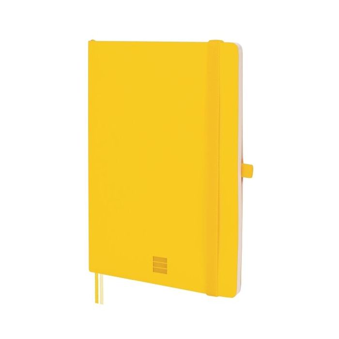 Finocam Nexo Cuaderno de Tapa Blanda - 72 Hojas - Formato A5 - 148x210mm - Papel Crema de 80g/m2 - Liso - Bolsillo Interior - Ci