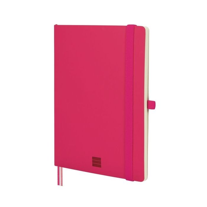 Finocam Nexo Cuaderno de Tapa Blanda - 72 Hojas - Formato A5 - 148x210mm - Papel Crema de 80g/m2 - Liso - Bolsillo Interior - Ci