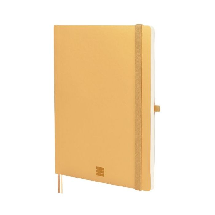Finocam Nexo Cuaderno de Tapa Blanda - 72 Hojas - Formato B5 - 176x250mm - Papel Crema de 80g/m2 - Liso - Bolsillo Interior - Ci