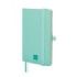 Finocam Nexo Cuaderno de Tapa Blanda - 72 Hojas - 90x150mm - Papel Crema de 80g/m2 - Bolsillo Interior - Cierre con Goma - Porta