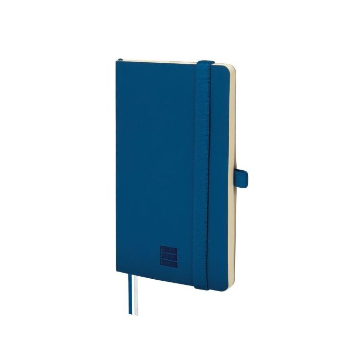 Finocam Nexo Cuaderno de Tapa Blanda - 72 Hojas - 90x150mm - Rayado Horizontal - Papel Crema de 80g/m2 - Bolsillo Interior - Por