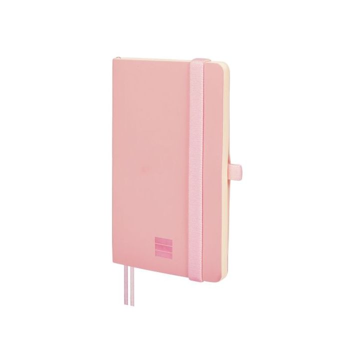 Finocam Nexo Cuaderno de Tapa Blanda - 72 Hojas - 90x150mm - Rayado Horizontal - Papel Crema de 80g/m2 - Bolsillo Interior - Cie