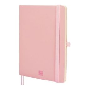 Finocam Nexo Cuaderno de Tapa Blanda - 72 Hojas - Formato A5 - 148x210mm - Rayado Horizontal - Papel Crema de 80g/m2 - Bolsillo