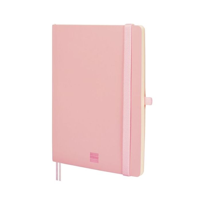 Finocam Nexo Cuaderno de Tapa Blanda - 72 Hojas - Formato A5 - 148x210mm - Rayado Horizontal - Papel Crema de 80g/m2 - Bolsillo