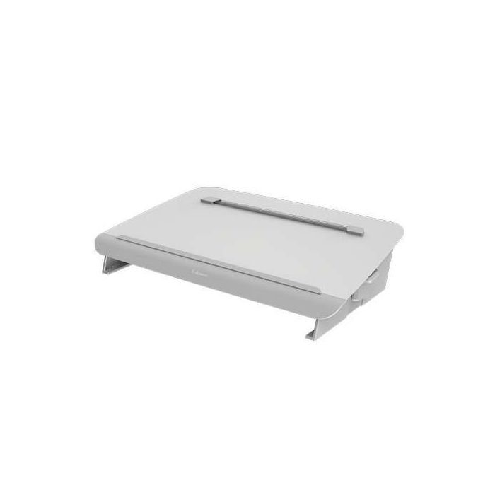 Fellowes Hana Soporte y Atril - Guia Magnetica de Lectura -  Diseño Elegante y Duradero - Hasta 5kg - Color Blanco