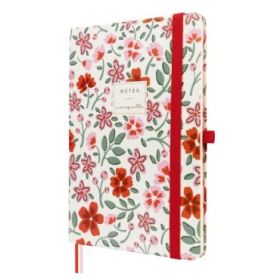 Finocam Moniquilla Cuaderno de Tapa Dura - 72 Hojas - Formato A5 - 148x210mm - Papel Crema de 80g/m2 - Liso - Bolsillo Interior