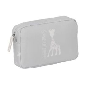 Safta Sophie la Girafe Mum Neceser de 1.43L - Compartimento con Cremallera - Resistente al Agua - Compacto - Ideal para Viajes -