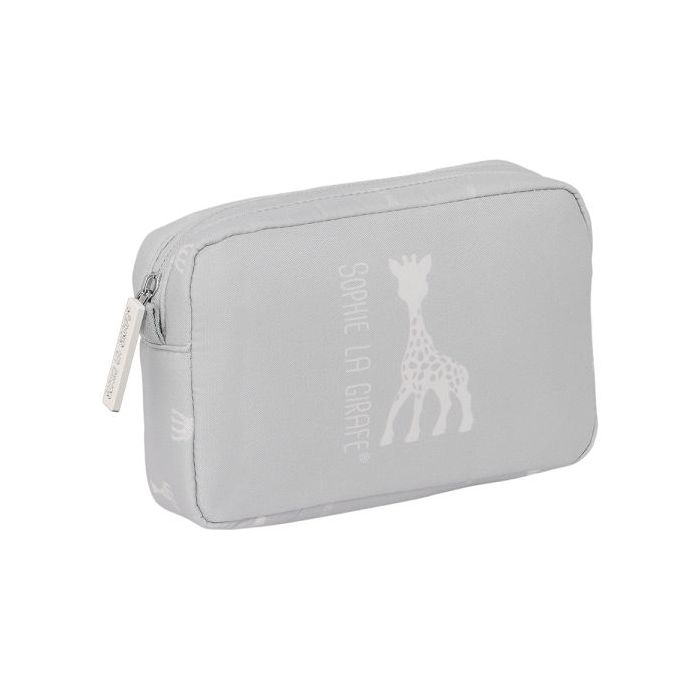 Safta Sophie la Girafe Mum Neceser de 1.43L - Compartimento con Cremallera - Resistente al Agua - Compacto - Ideal para Viajes -