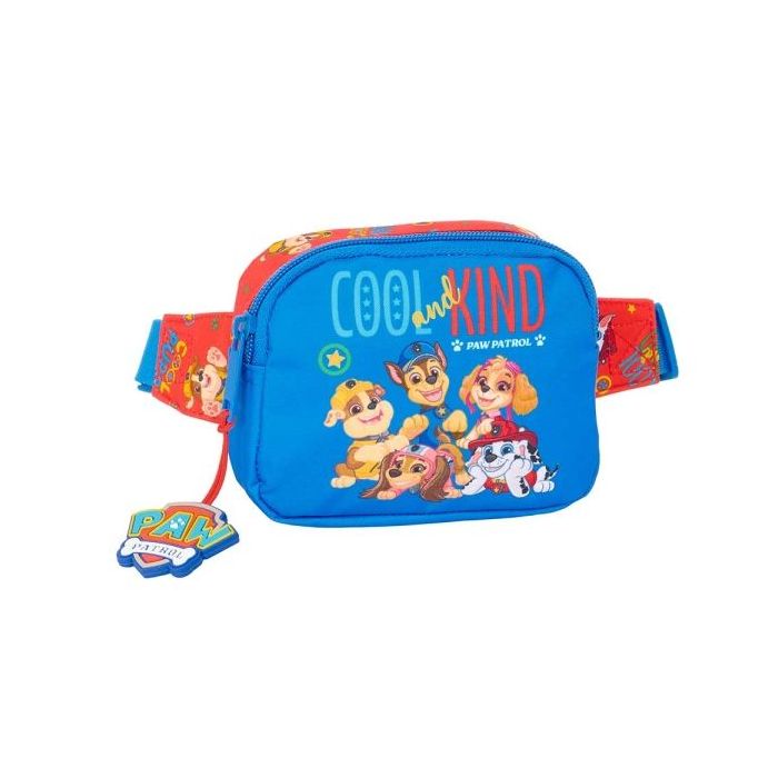 Safta Paw Patrol Cool Bolsa de Cintura - Cintas Ajustables - 0.62L - Material Resistente - 140x40x110mm - Color Azul