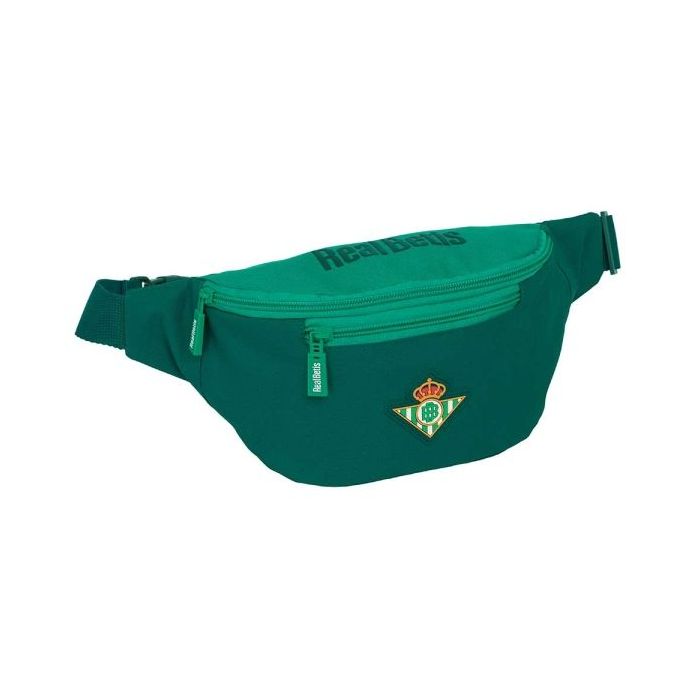 Safta Real Betis Balompie Bolsa de Cintura - Cremallera - Resistente al Agua - Cintas Ajustables - 2.485L - 230x90x120mm - Color