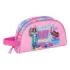 Safta Barbie Neceser de 3.75L - Cremallera - Asa Lateral - Adapatable a Carro - Bolsillo Interior - 260x90x160mm - Color Rosa