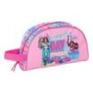 Safta Barbie Neceser de 3.75L - Cremallera - Asa Lateral - Adapatable a Carro - Bolsillo Interior - 260x90x160mm - Color Rosa
