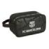 Safta F.C.Barcelona Neceser de 5L - 2 Compartimentos con Cremallera - Asa Lateral - Adapatable a Carro - 260x125x150mm - Color N