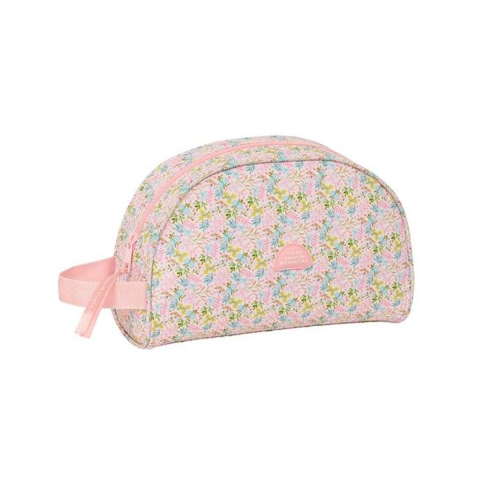 Safta VMB Neceser de 5L - Cremallera - Asa Lateral - Adapatable a Carro - Bolsillo Interior - 280x100x180mm - Color Rosa