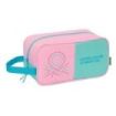 Safta Benetton Dolce Zapatillero - Asa Lateral - 6L - Resistente - Facil de Transportar - 290x140x150mm - Color Rosa Pastel