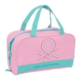 Safta Benetton Dolce Neceser de 8L - Cremallera - Asas de Mano Superiores - Interior Forrado - Bolsillo Interior - Tirador Doble
