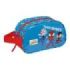 Safta Spidey Neceser de 5L - Cremallera - Asa Lateral - Adapatable a Carro - 260x120x150mm - Color Rojo y Azul
