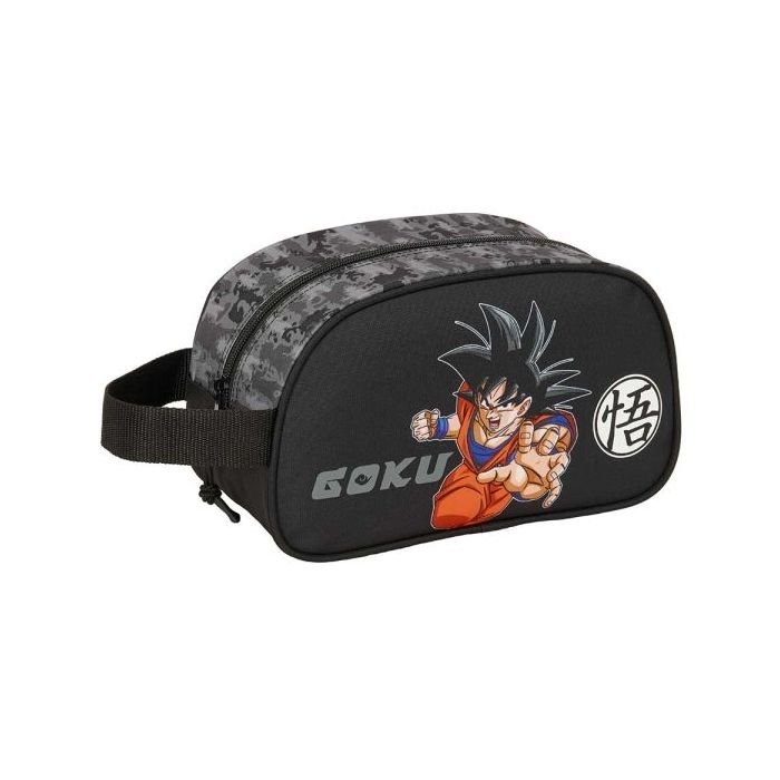Safta Dragon Ball Neceser de 5L - Cremallera - Asa Lateral - Adapatable a Carro - 260x120x150mm - Color Negro