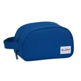 Safta Blackfit8 Oxford Neceser de 5L - Cremallera - Asa Lateral - Adapatable a Carro - 260x120x150mm - Color Azul Oscuro
