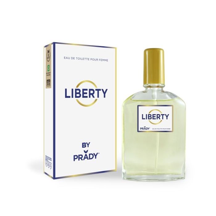 Prady Colonia de Mujer Liberty - Frasco de 90 ml - Spray Pulverizador