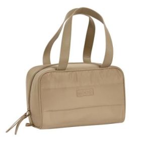 Safta Moos Capsula Camel Neceser de 8L - Cremallera - Asas de Mano Superiores - Interior Forrado - Bolsillo Interior - Tirador D