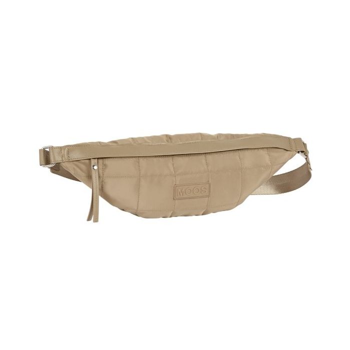 Safta Moos Capsula Camel Bolsa de Cintura - Cremallera - Cintas Ajustables - Acolchado Protector - 4.45L - 410x70x155mm - Color