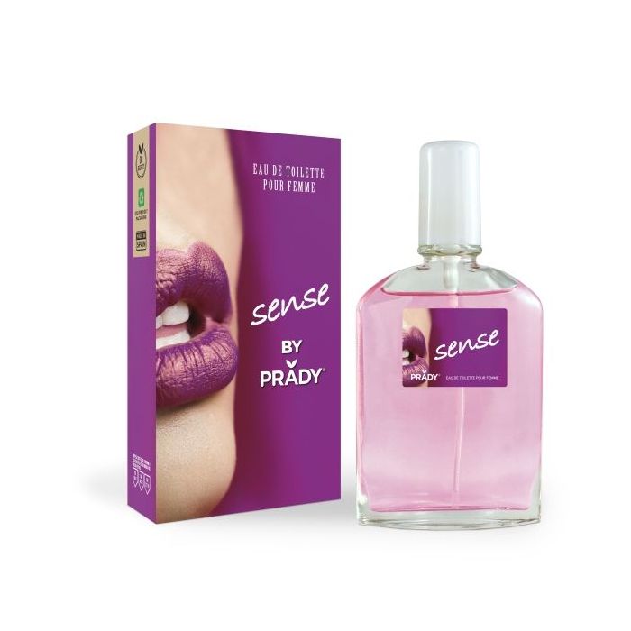 Prady Colonia de Mujer Sense - Frasco de 90 ml - Spray Pulverizador