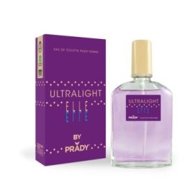 Prady Colonia de Mujer Ultralight Elle - Frasco de 90 ml - Spray Pulverizador