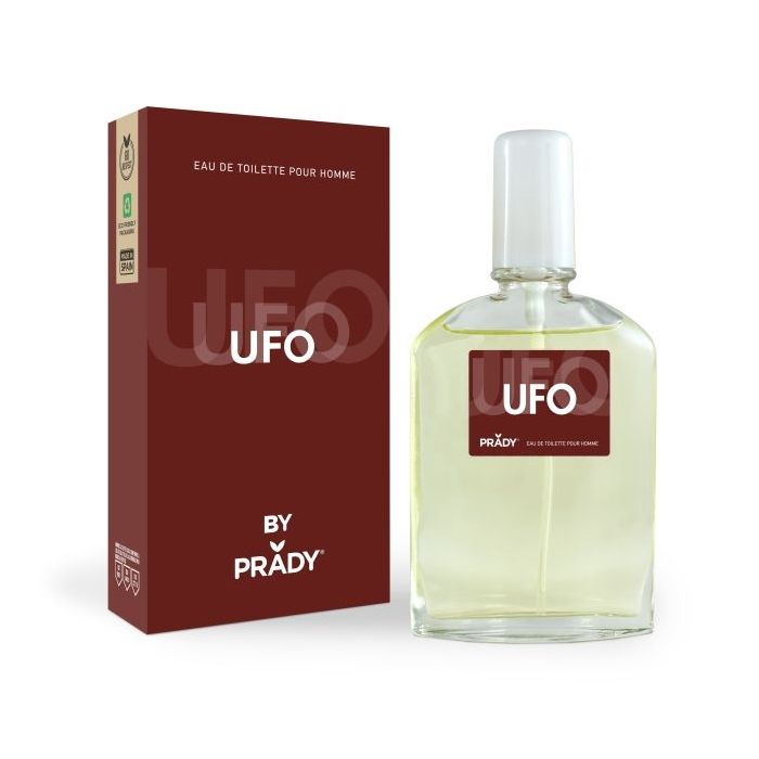 Prady Colonia de Hombre UFO - Frasco de 90 ml - Spray Pulverizador