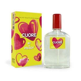 Prady Colonia de Mujer Cuore - Frasco de 90 ml - Spray Pulverizador