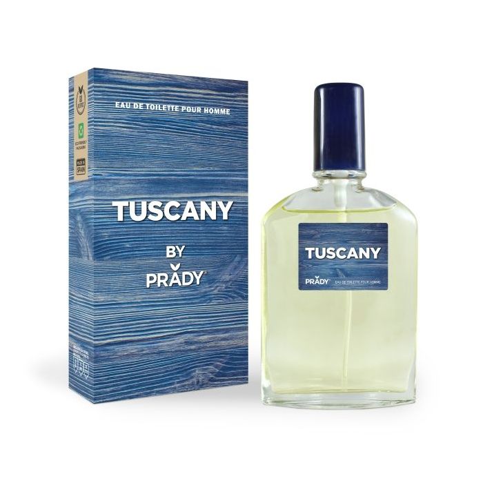 Prady Colonia de Hombre Tuscany - Frasco de 90 ml - Spray Pulverizador