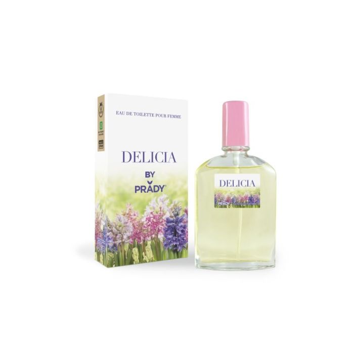 Prady Colonia de Mujer Delicia - Frasco de 90 ml - Spray Pulverizador