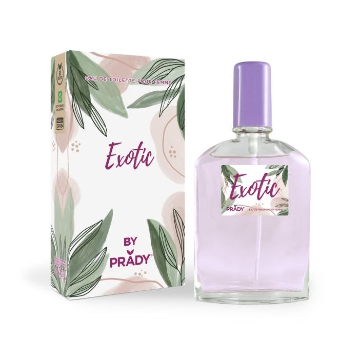 Prady Colonia de Mujer Exotic - Frasco de 90 ml - Spray Pulverizador