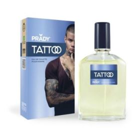 Prady Colonia de Hombre Tattoo - Frasco de 90 ml - Spray Pulverizador