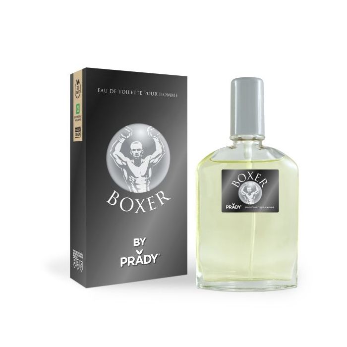 Prady Colonia de Hombre Boxer - Frasco de 90 ml - Spray Pulverizador