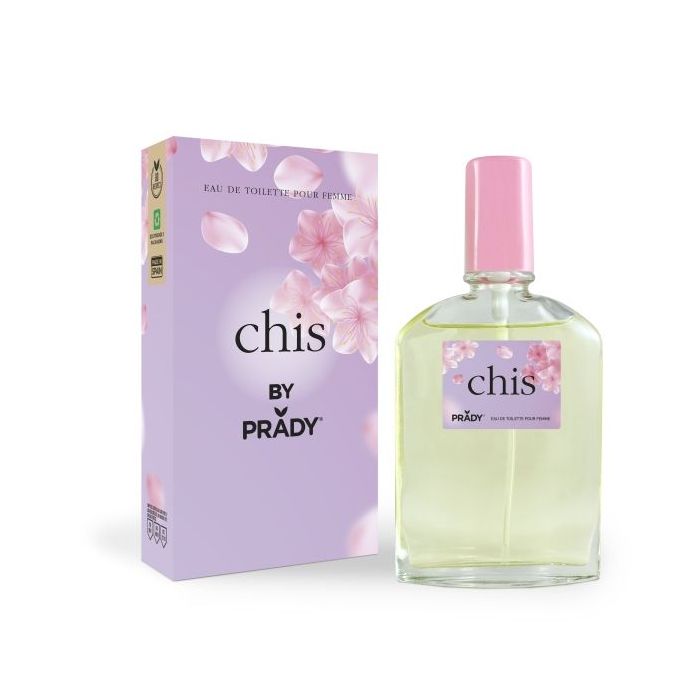 Prady Colonia de Mujer Chis - Frasco de 90 ml - Spray Pulverizador