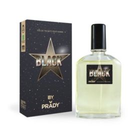 Prady Colonia de Hombre Black - Frasco de 90 ml - Spray Pulverizador