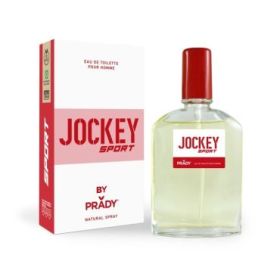 Prady Colonia de Hombre Jockey Sport Red - Frasco de 90 ml - Spray Pulverizador