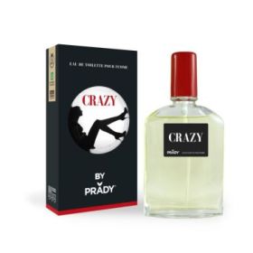 Prady Colonia de Mujer Crazy - Frasco de 90 ml - Spray Pulverizador