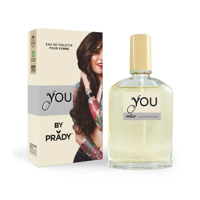 Prady Colonia de Mujer You - Frasco de 90 ml - Spray Pulverizador