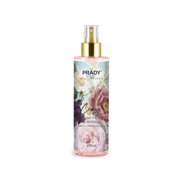 Prady Body Splash Crazy - Frasco de 250 ml - Spray Pulverizador
