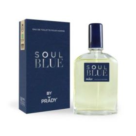 Prady Colonia de Hombre Soul Blue - Frasco de 90 ml - Spray Pulverizador