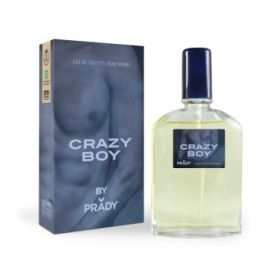Prady Colonia de Hombre Crazy Boy - Frasco de 90 ml - Spray Pulverizador