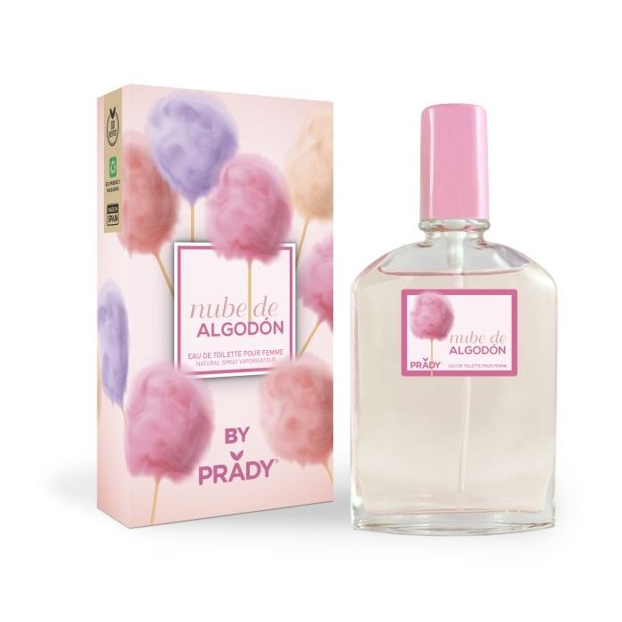 Prady Colonia Coleccion Frutales Nube de Algodon - Frasco de 90 ml - Spray Pulverizador