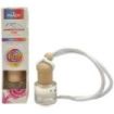 Prady Ambientador Coche Piruleta - Frasco de Cristal 6 ml y Cuerda para Espejo Retrovisor