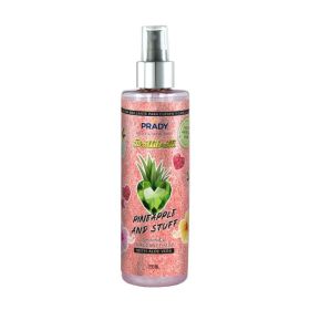 Prady Brilli Brilli Body - Hair Mist Pineapple and Stuff - Frasco de 250 ml - Spray Pulverizador