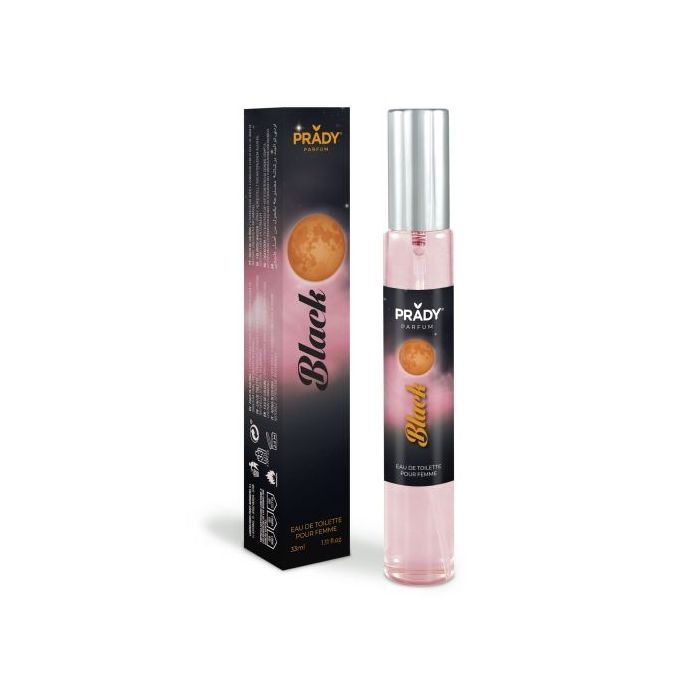 Prady Colonia de Mujer Black - Frasco de 33 ml - Spray Pulverizador