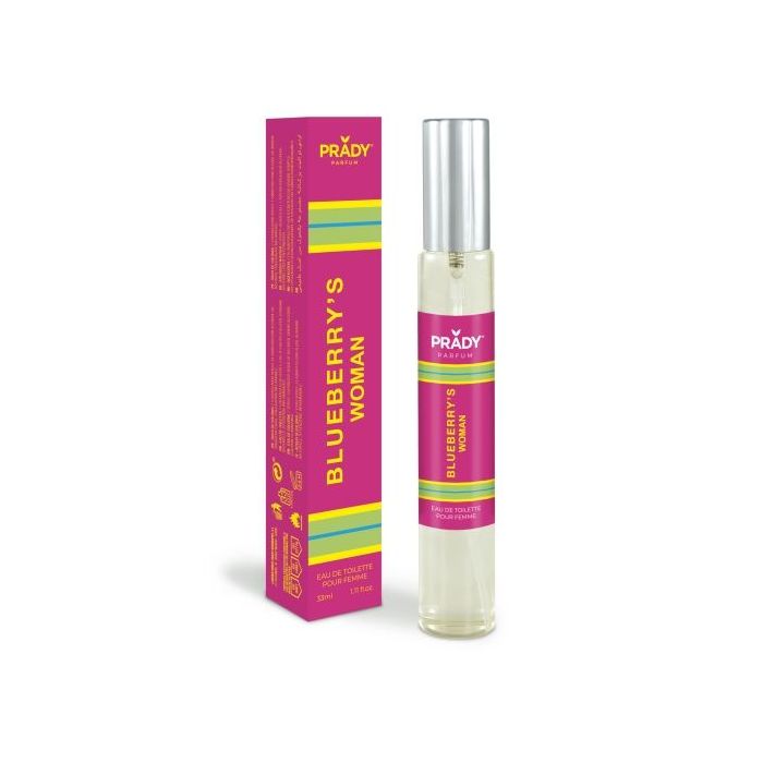Prady Colonia de Mujer Blueberry´s Woman - Frasco de 33 ml - Spray Pulverizador