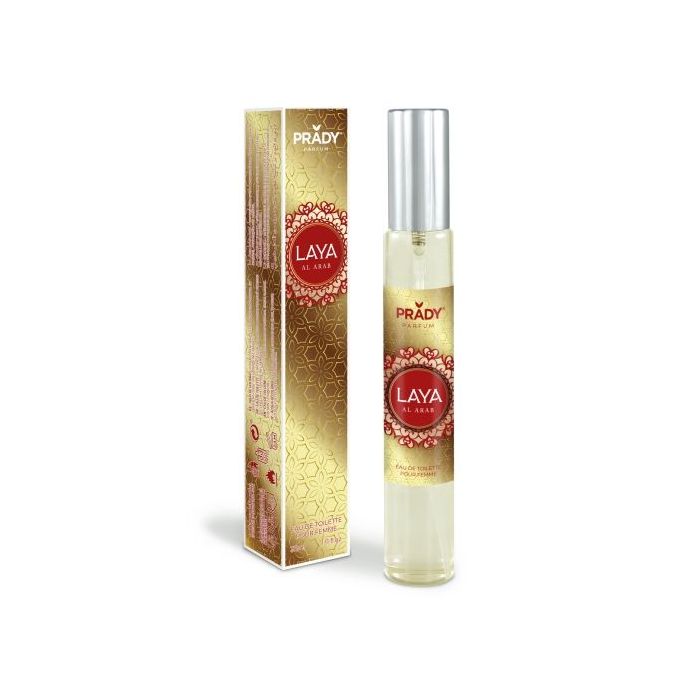 Prady Colonia de Mujer Laya Al Arab - Frasco de 33 ml - Spray Pulverizador